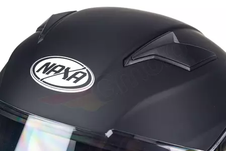 Casco integral de moto Naxa F23 negro mate L-11