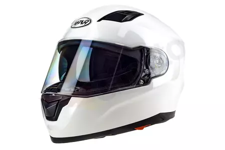 Motociklistička kaciga Naxa F24 koja pokriva cijelo lice, bijela L-2