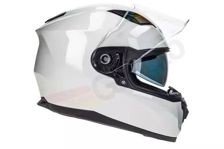 Motociklistička kaciga Naxa F24 koja pokriva cijelo lice, bijela L-5