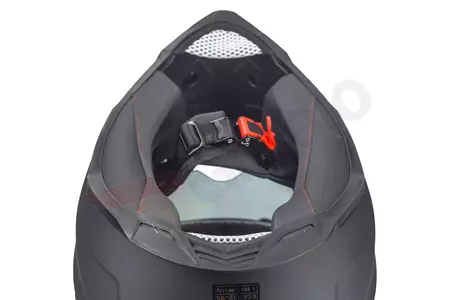 Naxa CO3 adventure motociklistička kaciga, crna mat, XL-15