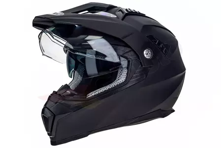 Naxa CO3 adventure motociklistička kaciga, crna mat, XL-1