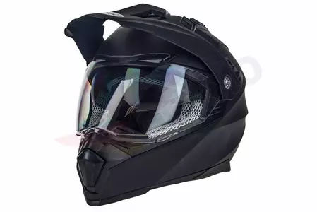 Naxa CO3 adventure motociklistička kaciga, crna mat, XL-2
