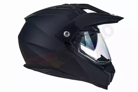 Naxa CO3 adventure motociklistička kaciga, crna mat, XL-4