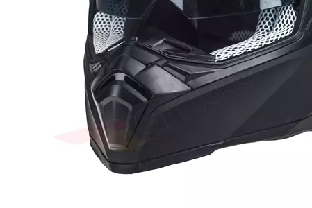 Naxa CO3 adventure motociklistička kaciga, crna mat, XL-9