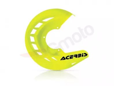 Капак на предния спирачен диск жълт Fluo Acerbis X-brake-1