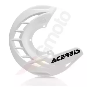 Pokrov sprednjega zavornega diska bele barve Acerbis X-brake - 0016057.030