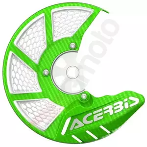 Cobertura do disco de travão dianteiro verde Acerbis X-brake 2.0-1