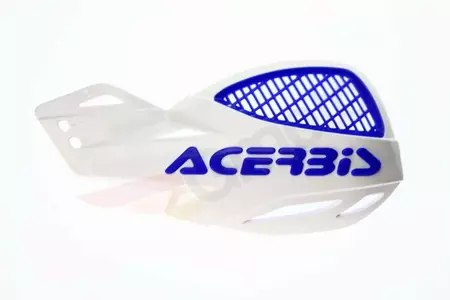 Handbary Acerbis MX Uniko Vented biało–niebieskie-3