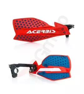 Acerbis X-Ultimate rood-blauwe handguards - bladeren-3