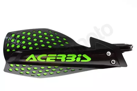 Barras de mão Acerbis X-Ultimate - protecções para as mãos pretas e verdes-4