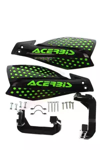 Acerbis X-Ultimate handbars - handpalmbeschermers zwart en groen-6
