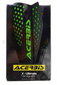 "Acerbis X-Ultimate" rankinės - delnų apsaugos juodos ir žalios spalvos-7