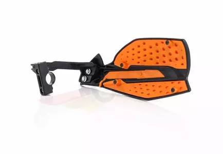 Acerbis X-Ultimate zwart-oranje handguards - bladeren-2