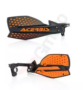 Acerbis X-Ultimate μαύρο-πορτοκαλί προστατευτικά χειρός - φύλλα-3
