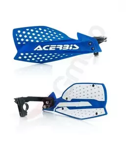 Acerbis X-Ultimate blauw-witte handbeschermers - bladeren-3