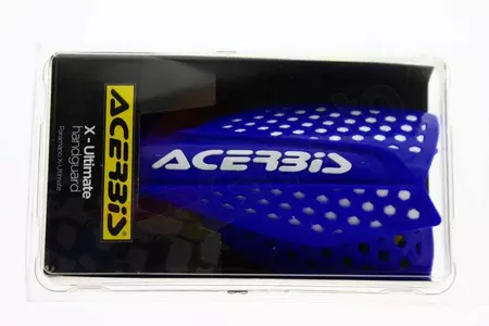 Handbary - listki - osłony dłoni Acerbis X-Ultimate niebiesko – białe-5