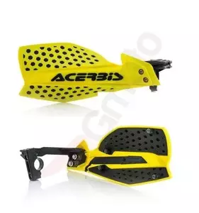 Acerbis X-Ultimate gul-sorte håndbøjler - håndbeskyttere-3
