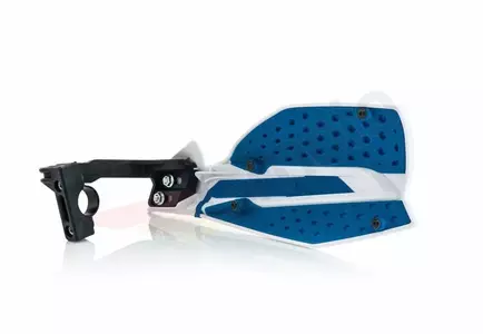 Acerbis X-Ultimate wit-blauwe handbeschermers - bladeren-2