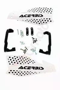 Acerbis X-Ultimate λευκό-μαύρο τιμόνι - προστατευτικά παλάμης-5