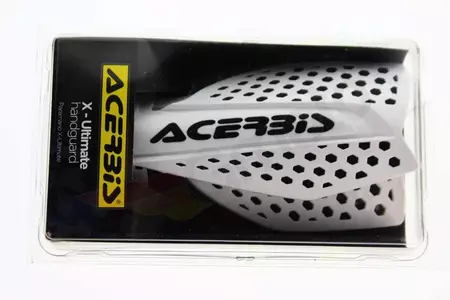 Acerbis X-Ultimate λευκό-μαύρο τιμόνι - προστατευτικά παλάμης-6