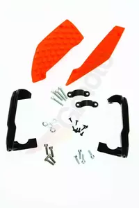 Handbary - listki - osłony dłoni Acerbis X-Ultimate biało – pomarańczowe-6