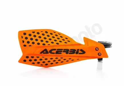 Acerbis X-Ultimate oranje-zwarte handbeschermers - bladeren