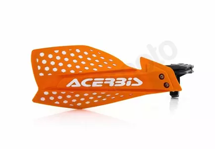 Guiador Acerbis X-Ultimate laranja e branco - protecções para as mãos-1