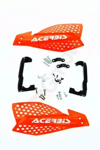 Acerbis X-Ultimate oranžovo-biele riadidlá - chrániče dlaní-5