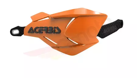 Hliníková jádra řídítek Acerbis X-Factory oranžová a černá-1
