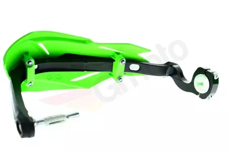 Handbary Acerbis X-Factory rdzeniem aluminiowym zielono – czarne-2