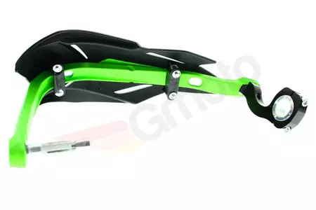Acerbis X-Factory ručke s aluminijskom jezgrom, crne i zelene-2