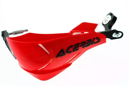 Handbary Acerbis X-Factory rdzeniem aluminiowym czerwono – czarne-4