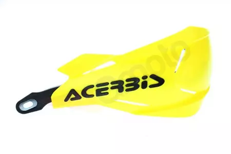 Handbary Acerbis X-Factory rdzeniem aluminiowym żółto – czarny-2
