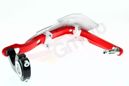 Acerbis X-Factory ručke s bijelom i crvenom aluminijskom jezgrom-3