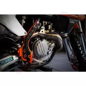 "Acerbis X-Grip" rėmo apsaugos KTM SX SXF EXC EXC-F Husqvarna TC 125 FC 25 350 450 16-20 oranžinė-3