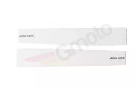Lenkerabdeckung Enduro Cross Aufkleber für japanische Motorräder Acerbis X-Guard weiß-1