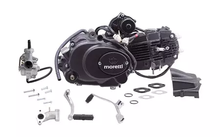 Хоризонтален двигател Moretti 154FMI 125cm3 4T 4-степенна автоматична скоростна кутия с карбуратор - SILMR1254TPOAPMOR000FI3