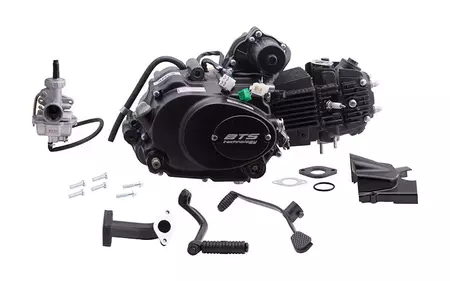 BTS horizontāls + karburators 154FMI 125cm3 4T 4 ātrumu motors - 139608