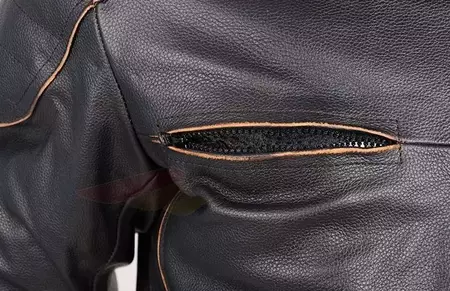 Jachetă de motocicletă din piele L&J Rypard Easy Rider negru 2XL-4