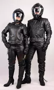 Kurtka motocyklowa skórzana L&J Rypard Ride to Live czarna XL-3