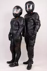 Dames L&J Rypard Mia Lady motorleren jas zwart 2XL-2
