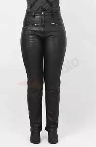 L&J Rypard Caro ženske usnjene motoristične hlače črne L-3