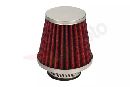 Filtre à air conique 35 mm rouge - 140226