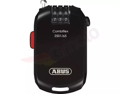Abus Combiflex spirál 2501/65 fekete - 72499