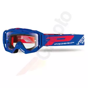 Motocyklové brýle Progrip TR Vista 3303 modré čiré sklo citlivé na světlo-1
