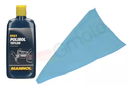 Комплект за полиране на екстериора + кърпа Mannol