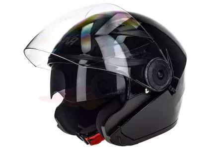 Casco moto Naxa S17 open face negro M-1