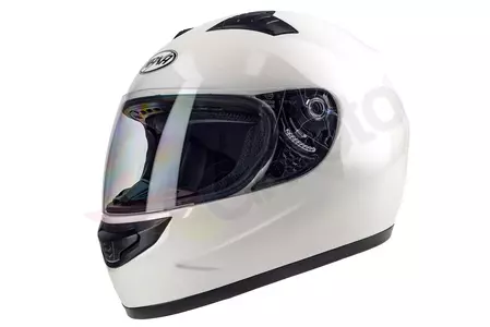 Motociklistička kaciga Naxa F22 koja pokriva cijelo lice, bijela L-2