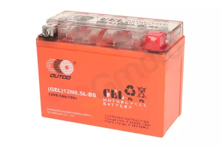 Akumulator żelowy Outdo 12N6.5L-BS Produkt wycofany z oferty-1