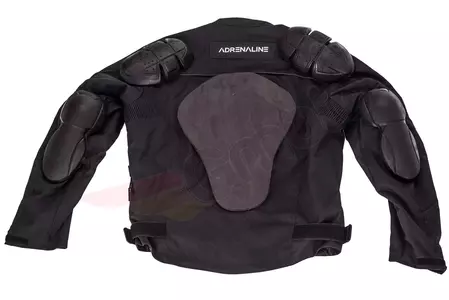 Adrenaline Pyramid 2.0 PPE tekstil motorcykeljakke sort S-10